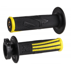 ODI, gripy off-road Emig PRO V2 Lock-On, barva černá/žlutá