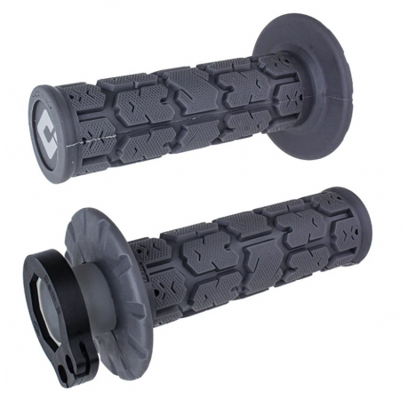 ODI, gripy off-road Rogue MX V2 Lock-On, grafitová barva
