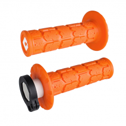 ODI, gripy off-road Rogue MX V2 Lock-On, oranžová barva