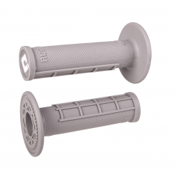 ODI, gripy off-road Half Waffle MX SINGLE PLY GRIP, šedá barva