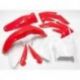 UFO, sada plastů, Honda CRF 250 '06-'07 barva OEM (červená/bílá) (HO105E999)