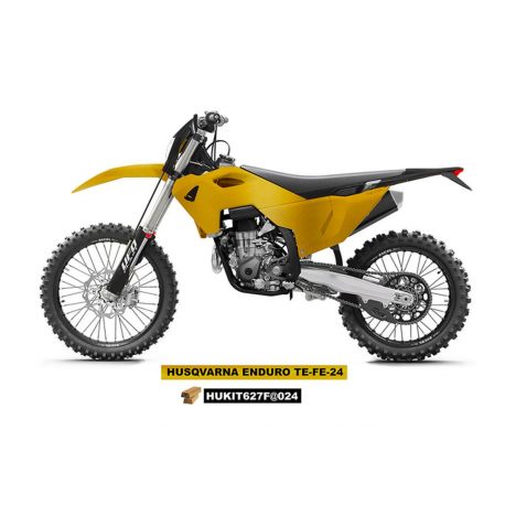 UFO, sada plastů, Husqvarna TE 150 / 250 / 300 '24, FE 250 / 350 / 450 / 501 'zlatá barva