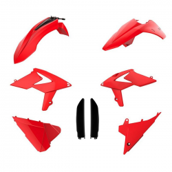 Polisport, sada plastů (FULL KIT) Beta 2T/4T '13-'17, červená barva
