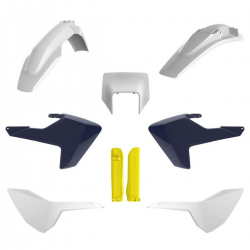 Polisport, sada plastů (FULL KIT) Husqvarna TE/FE TPI '17-'19