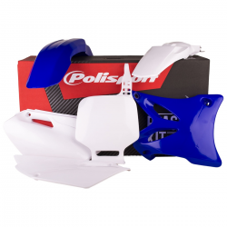 Polisport, sada plastů Yamaha YZ 85 '02-'14,barva modrá/bílá