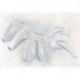 UFO, sada plastů, Honda CRF 250R '11-'13, CRF 450R '11-'12 bílá barva
