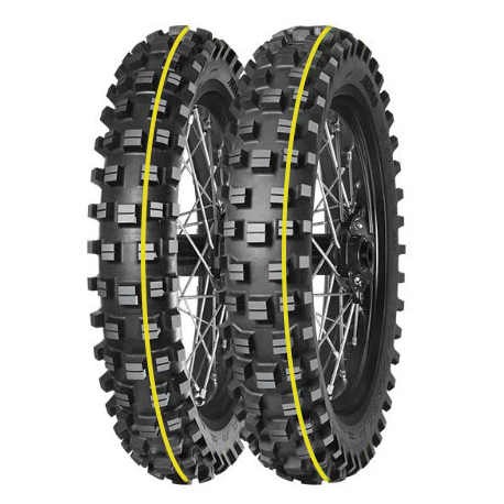 Mitas, pneu 110/90-19 TERRA FORCE-EX XT SUPER 62R TT (žlutý pruh), zadní, DOT 01/2024