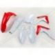 UFO, sada plastů, Honda CRF 450 '13-'16, CRF 250R '14-'17 barva OEM (bílá/červená)