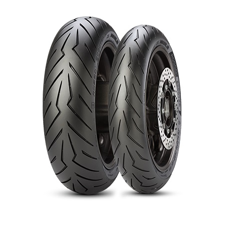 Pirelli, pneu 110/80-14 Diablo Rosso Scooter SC M/C 53P TL, přední, DOT 08/2024