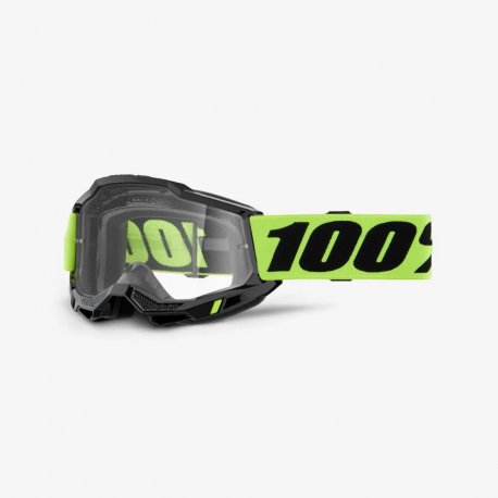 100%, brýle Accuri 2 NEON YELLOW - CLEAR LENS