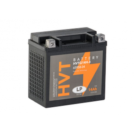 Landport, akumulátor gelový HVTG14-3 (MH HVTG14-3) 12V 14AH 149X87X144MM HEAVY V-TWIN
