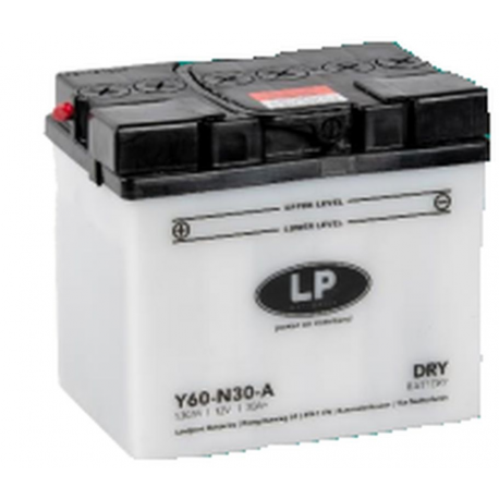 Landport, akumulátor Y60-N30-A (MD L60-N30-A) 12V 30AH (184X130X170MM) (300A) kyselinový
