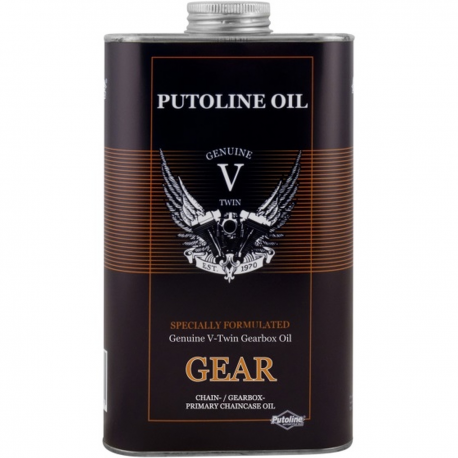 Putoline, převodový olej, GENUINE V-TWIN GEARBOX 1L (AKC)