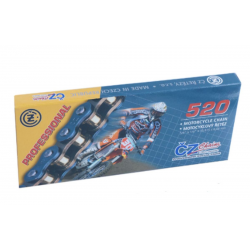 ČZ, řetěz 520 EC (106 článků) motocross DO 550 ccm (38,0 KN) + spojka