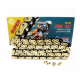 ČZ, řetěz 520 MX (104 článků) zlatý (motocross) do 450 ccm (35,8 KN) + spojka