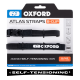 Oxford, transportní popruhy, ATLAS B-CLIP 17mm X 2 M, černá barva