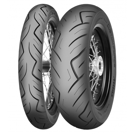 Mitas, pneu 130/90-16 CUSTOM FORCE 67H TL, přední, DOT 16/2024 (593469)