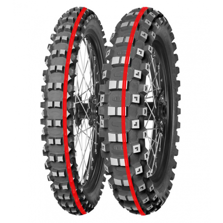 Mitas, pneu 90/90-14 TERRA FORCE-MX MH PITCROSS MEDIUM HARD (červený pruh) TT 46M NHS, přední, DOT 2024