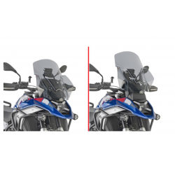 Kappa, plexištít, BMW R 1300 GS '24-, (54,5 X 49 CM) kouřový