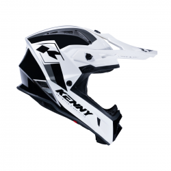 Kenny Racing, přilba MX Titanium Carbon MIPS Black/White, barva, bílá barva,/černá velikost XXL ( 63 - 64 cm )