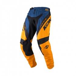 Kenny Racing, kalhoty MX/Enduro, Force Petrol oranžová barva/modrá/černá velikost 28