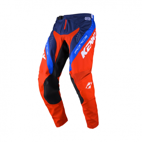 Kenny Racing, kalhoty MX/Enduro, Force Red, červená barva/modrá/bílá velikost 28