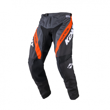 Kenny Racing, kalhoty MX/Enduro, Force Orange, černá barva/oranžová/bílá velikost 28