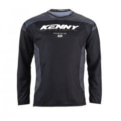 Kenny Racing, dres MX/Enduro, Force Black, barva černá/šedá/bílá, velikost L