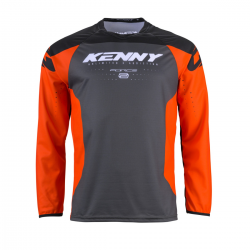 Kenny Racing, dres MX/Enduro, Force Orange, barva šedá/oranžová/černá, velikost M
