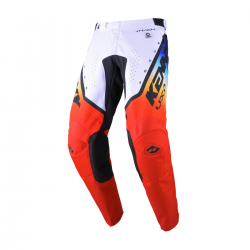 Kenny Racing, kalhoty MX/Enduro, Track Focus Gradient, červená barva/modrá/bílá velikost 36