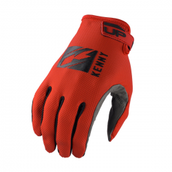 Kenny Racing, rukavice MX/Enduro, UP Red, červená barva/černá velikost L