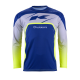 KENNY Racing dres Track Focus NAVY, barva modrá/šedá/žlutá, velikost XL