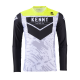 Kenny Racing, dres MX/Enduro, Performance Stone White, barva šedá/černá/žlutá velikost M