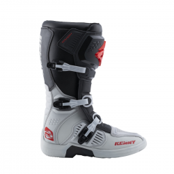 Kenny Racing, boty MX/Enduro, Track Grey/Red, barva šedá/červená velikost 41