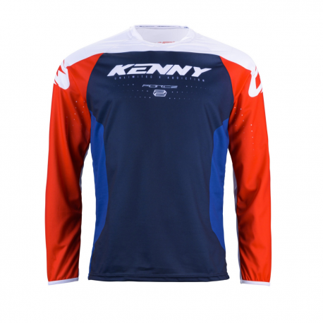 Kenny Racing, dres MX/Enduro, Force Red, modrá barva/červená/bílá velikost S