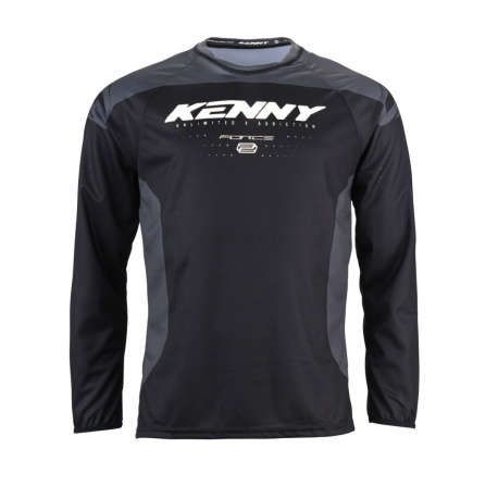 Kenny Racing, dres MX/Enduro, Force Black, barva černá/šedá/bílá, velikost XL