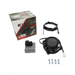 FM-Parts, kompletní sada ventilátoru chladiče, DO KTM / Husqvarna / Gas Gas '17-'23 (EXED)