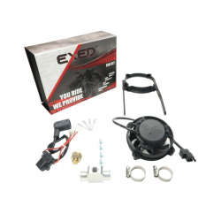 FM-Parts, kompletní sada ventilátoru chladiče, DO KTM '04-'16 Husqvarna HUSABERG (EXED)