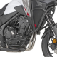 Kappa, padací rámy motoru, horní, Honda NX 500 '24-, černé