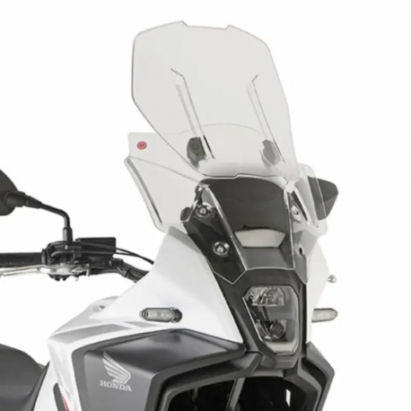 Kappa, plexištít, Honda NX 500 '24-, (MAX 53,5 X 45 CM) s regulací AIRFLOW (12 CM rozsah) čirý