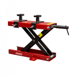 Biketec, zvedák pod moto 500KG ( MOTORCYCLE STAND 500KG), červená barva