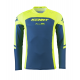 Kenny Racing, dres MX/Enduro, Performance Solid Neon Yellow, barva žlutá fluo/modrá, velikost XL