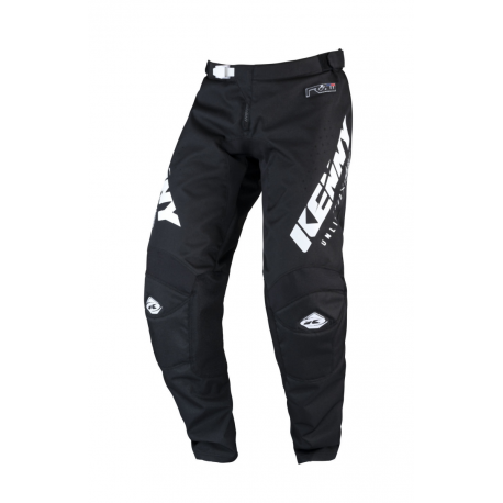 Kenny Racing, kalhoty MX/Enduro, Track Raw Kid/Junior Black, barva černá/bílá, velikost 24