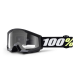100%, brýle, model STRATA MINI BLACK JUNIOR / KID / DZIECIĘCE černá barva, čiré sklo ANTI-FOG
