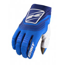 Kenny Racing, rukavice MX/Enduro, Titanium Blue, barva modrá/bílá, velikost S