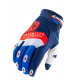 Kenny Racing, rukavice MX/Enduro, Safety Navy/White/Red, barva modrá/bílá/červená fluo, velikost XXL