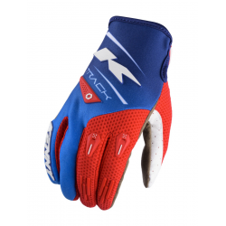Kenny Racing, rukavice MX/Enduro, Track Kid/Junior Navy/Red, barva modrá/červená/bílá, velikost M