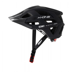 Kenny Racing, cyklo přilba K-One, Black, barva černá/bílá, velikost L/XL