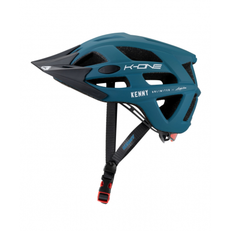 Kenny Racing, cyklo přilba K-One, Dark Blue, barva modrá/černá, velikost S/M