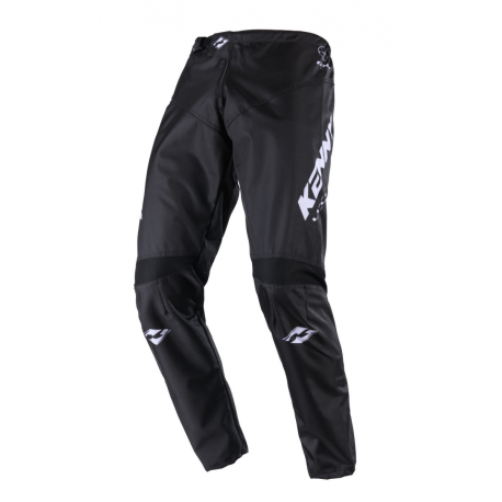 Kenny Racing, cyklo kalhoty Elite, Black, barva černá/bílá, velikost 30